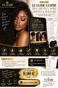 Digital product Fahair guide complète pour cheveux crépus et bouclés